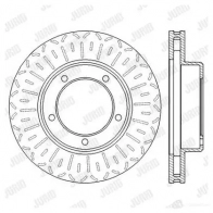 Тормозной диск JURID 562559JC 569701 562559jc 5625 59 - Изображение 3