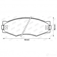 Тормозные колодки, комплект JURID 572257j 571206 572257 21 626 - Изображение 2