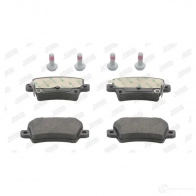 Тормозные колодки, комплект JURID 240 86 572580j 571463 24518 - Изображение 2