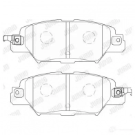 Тормозные колодки, комплект JURID R NNQSB 573858j 1437135560