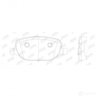 Тормозные колодки, комплект JURID 573252 2 3760 571931 573252j - Изображение 2