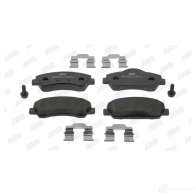 Тормозные колодки, комплект JURID 572195 2525 0 25251 573461j - Изображение 2