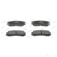 Тормозные колодки, комплект JURID 571640 T04GL 573062j 57306 2 - Изображение 2