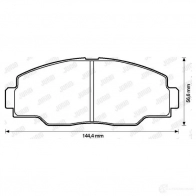 Тормозные колодки, комплект JURID 2 1855 572366 572366j 571292 - Изображение 2
