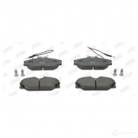 Тормозные колодки, комплект JURID 571476j 571476 2 1388 570702 - Изображение 2