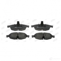Тормозные колодки, комплект JURID 573287j VKF8Q8C 57 3287 Chrysler Sebring 2 (JR) Кабриолет 2.7 V6 24V 203 л.с. 2001 – 2007