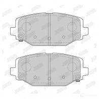 Тормозные колодки, комплект JURID 572148 573412J 253 76 573412j