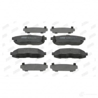 Тормозные колодки, комплект JURID 5726 30 1VKMDL0 572630j 571523