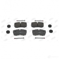 Тормозные колодки, комплект JURID 2912309560 2 9123 QFWQ5B 567026 - Изображение 2