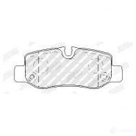 Тормозные колодки, комплект JURID 573467j 2 5149 25150 572201 - Изображение 2