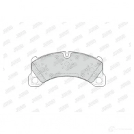 Тормозные колодки, комплект JURID 233 87 573373J 573373j 572110 - Изображение 2