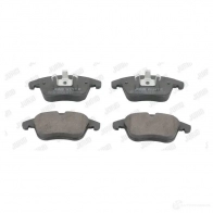 Тормозные колодки, комплект JURID 3306437190770 571851 TPF ZJ1Q 573201jc - Изображение 2
