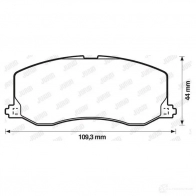 Тормозные колодки, комплект JURID 21 730 Suzuki Swift 572217 572217j