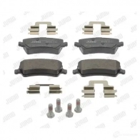 Тормозные колодки, комплект JURID 3306437220774 L7WLV F5 573250jc 571930 - Изображение 2