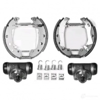 Барабанные тормозные колодки, комплект JURID LLD6W0 567830 381016j 381 016J