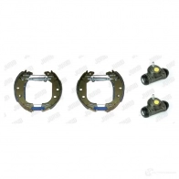 Барабанные тормозные колодки, комплект