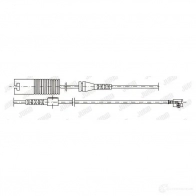 Датчик износа тормозных колодок JURID 8ZP WI 3306437096331 581366 572312 - Изображение 2