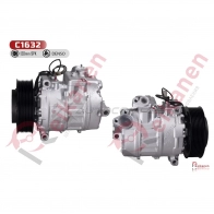 Компрессор кондиционера восстановленный Мерседес Аксор (MERCEDES AXOR) / Цитаро (CITARO) 98- 9PK 24Volt