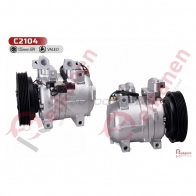 Компрессор кондиционера восстановленный Санг енг Актион (SSANGYONG ACTION) / Кайрон (KYRON) 2.0 05- REIKANEN FCQL 2 1441154404 C2104