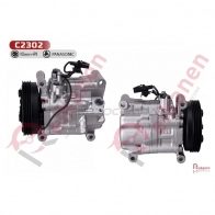 Компрессор кондиционера восстановленный Сузуки (SUZUKI) SX4 2,0 06-14 REIKANEN 3V17I 4F 1441154426 C2302