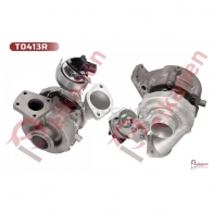 Турбина MITSUBISHI восстановленный Шевроле Каптива (CHEVROLET CAPTIVA) 2.2D 11- REIKANEN 1436791470 T0413R OVSF K