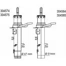 Амортизатор AL-KO 304574 Citroen C3 2 (SC, PF1) 2009 – 2016 OYXWFE6 3457D G