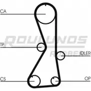 Ремень ГРМ ROULUNDS RUBBER HTDA 1162 9,525M 29 RR1115 56XVZT 1054855