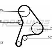 Комплект ремня ГРМ ROULUNDS RUBBER QBAKCC 1054868 RR1 119 RR1119K2
