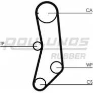 Ремень ГРМ ROULUNDS RUBBER 3PVMW STDN 1000 8000M 15 ZZP 1054882 RR1130