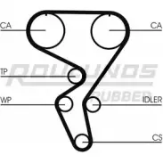 Комплект ремня ГРМ ROULUNDS RUBBER 1055191 GY4HIV1 RR1309K1 RR130 9