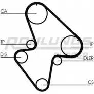 Комплект ремня ГРМ ROULUNDS RUBBER RR1319K1 C0KUD7 1055205 R R1319