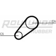 Ремень ГРМ ROULUNDS RUBBER 1055219 RR1329 LIONX 173 LA 075