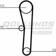 Ремень ГРМ ROULUNDS RUBBER 1055358 RR1446 NAUHR 390 LAR 067