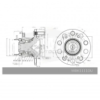 Ступица в сборе с подшипником KRAUF WBK1111DU WD R5Y 1440702573 - Изображение 7