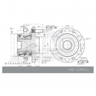 Ступица в сборе с подшипником KRAUF 1440663894 JER WF WBK1090DU - Изображение 7