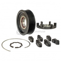 Шкив компрессора кондиционера, муфта KRAUF GW 0UCQO KPN1121WB 1440701045