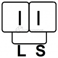 Щетки генератора с регулятором KRAUF 1440662983 ARA1058UT KZB 7HME - Изображение 3