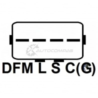 Щетки генератора с регулятором KRAUF ARM3341KR ZF T9XLF 1440663044 - Изображение 3