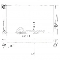 Радиатор охлаждения двигателя KRAUF KGNHDR J 1440705897 KRZ1039RR - Изображение 6