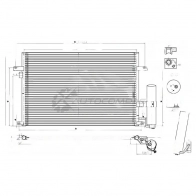 Радиатор кондиционера KRAUF SF IAUS KRC1306RR 1440977763 - Изображение 6