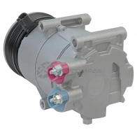 Компрессор кондиционера KRAUF 1440979338 KCF1258BZ R4 STWK - Изображение 2