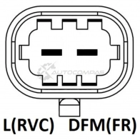 Генератор KRAUF UBYB L ALD2218YX 1440679455 - Изображение 3
