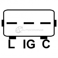 Генератор KRAUF ZF 4G0Q ALN1803CC 1440981748 - Изображение 3