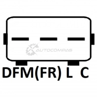 Генератор KRAUF ALA9304DD 1440660780 J U7Z65 - Изображение 3
