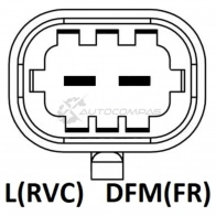 Генератор KRAUF ALV9606RN 1440692722 E Q8JI - Изображение 3