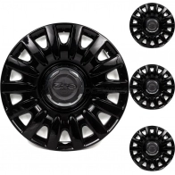 Оригинальный колпак колеса 16 дюймов черный 500L FIAT/ALFA/LANCIA BM7 XN3 1430366585 735564149 - Изображение 1
