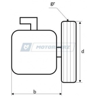 Гидроусилитель, насос ГУР MOTORHERZ P1004HG 99MQWZ W 1440600626 - Изображение 8