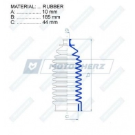Пыльник рулевой рейки MOTORHERZ RDZ0170MG 7QH T0W6 1440602475 - Изображение 2