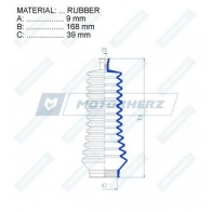 Пыльник рулевой рейки MOTORHERZ S0KL FL4 RDZ0344MG 1440602576 - Изображение 2