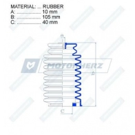 Пыльник рулевой рейки MOTORHERZ P8V 28 1440602578 RDZ0346MG - Изображение 2
